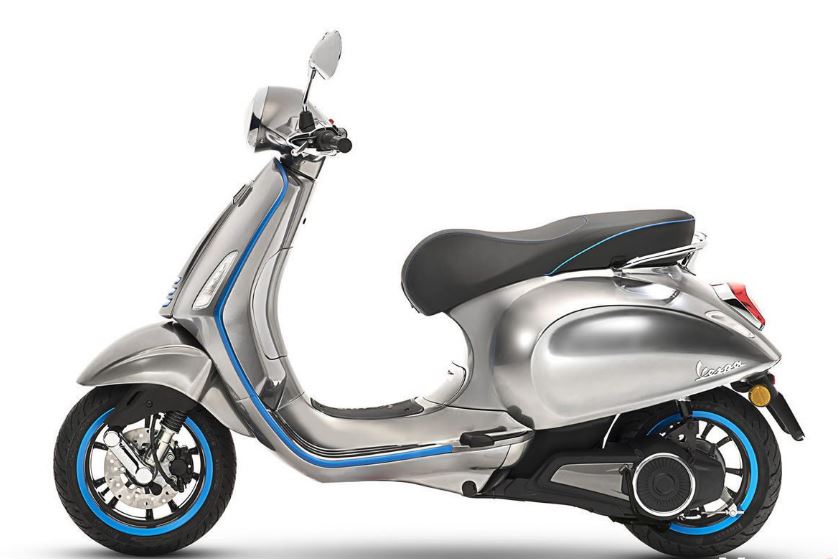 Motocicleta Vespa en versión eléctrica